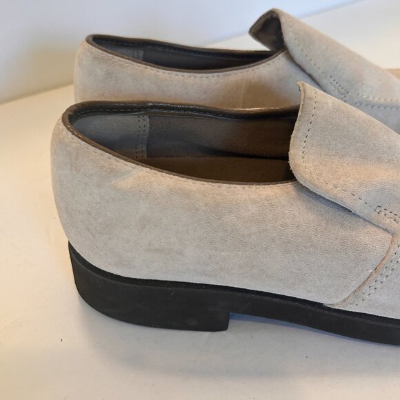 Hush Puppies Slip on Loafer Women Shoe Size 7 Beige Suede leather NEW - Picture 5 of 9